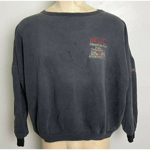 Vtg Brockum Sweatshirt Pink Floyd "A Momentary Lapse of Reason" Production Crew